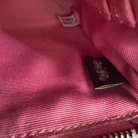 Coach Pink Clutch Minimalist Design